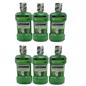 Listerine - Total Care Kids Mouthwash (16.9oz ea, Pack of 6) - Mint‎ Shield